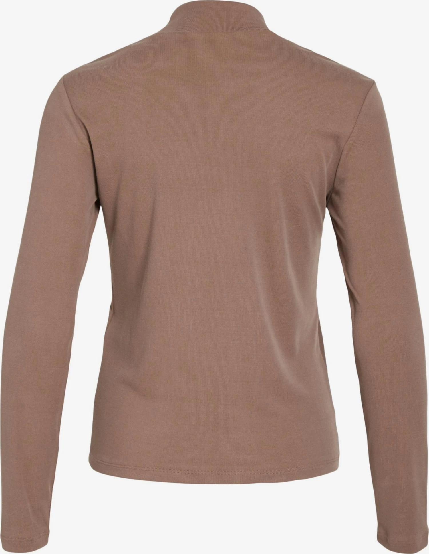 Vila Longsleeves Shirt Dames Lichtbruin 4 Vila Longsleeves Shirt Dames Lichtbruin - Afbeelding 2