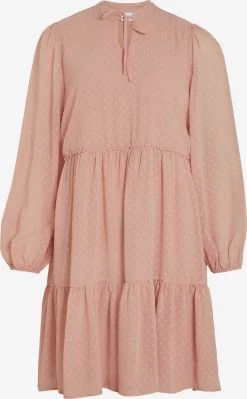 Vila Mini Jurken Jurk Blyra Dames Oudroze