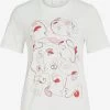 Vila T-shirts Shirt MATTI Dames Wit -Vila 1cd76feb2ae5d84b09579db3b774c5dc