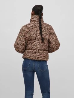 Winterjassen Winterjas Dames Lichtbruin -Vila 1ced777c4de9bca348f3b194c3cff377