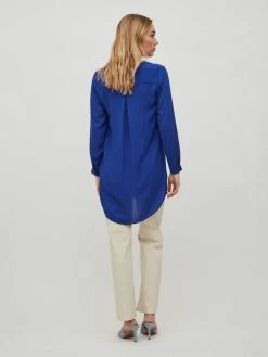 Vila Tunieken Tuniek Dames Blauw 12 Vila Tunieken Tuniek Dames Blauw -Vila 1d1d4efef75150e90bfa7daf0a1bf078