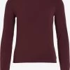 Vila Longsleeves Shirt EMILIE Dames Wijnrood -Vila 1f1e387bc3c55972692df20d6b6c0af8