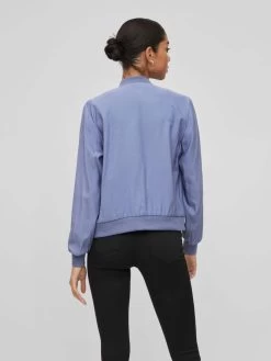 Vila Tussenjassen Tussenjas Dames Smoky Blue -Vila 1f59f014fe7de107e1ec9bff07c35dba