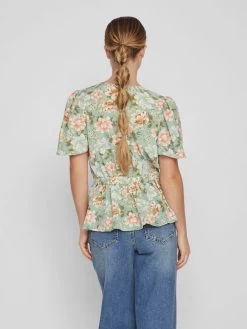 Vila Blouses Met Korte Mouw Blouse Dames Lichtgroen 12 Vila Blouses Met Korte Mouw Blouse Dames Lichtgroen -Vila 1fafd29ff133d0eac94c932507782ef5