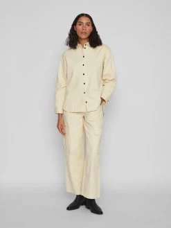 Vila Tussenjassen Tussenjas Tilo Dames Greige -Vila 1fc4877b720761730f21e2ed1a75bd6f