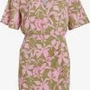 Vila Mini Jurken Jurk Belina Dames Kaki -Vila 201d0012068546377c5a8dd140571fd0