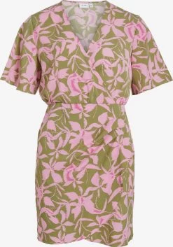 Vila Mini Jurken Jurk Belina Dames Kaki