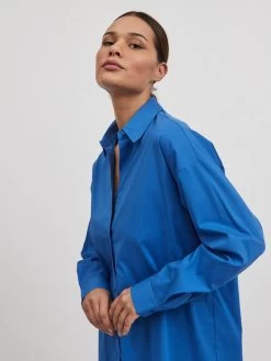 Vila Lange Blouses Blouse Gimas Dames Royal Blue/koningsblauw 15 Vila Lange Blouses Blouse Gimas Dames Royal Blue/koningsblauw -Vila 205689f03d5307ca1b7094fe4b523251
