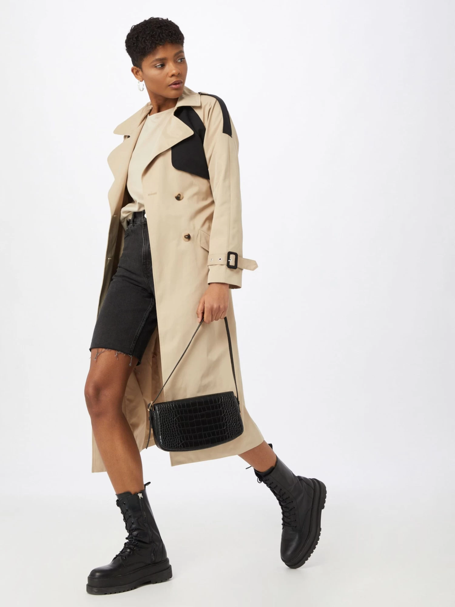 Vila T-shirts Shirt TINNY Dames Beige 7 Vila T-shirts Shirt TINNY Dames Beige - Afbeelding 5