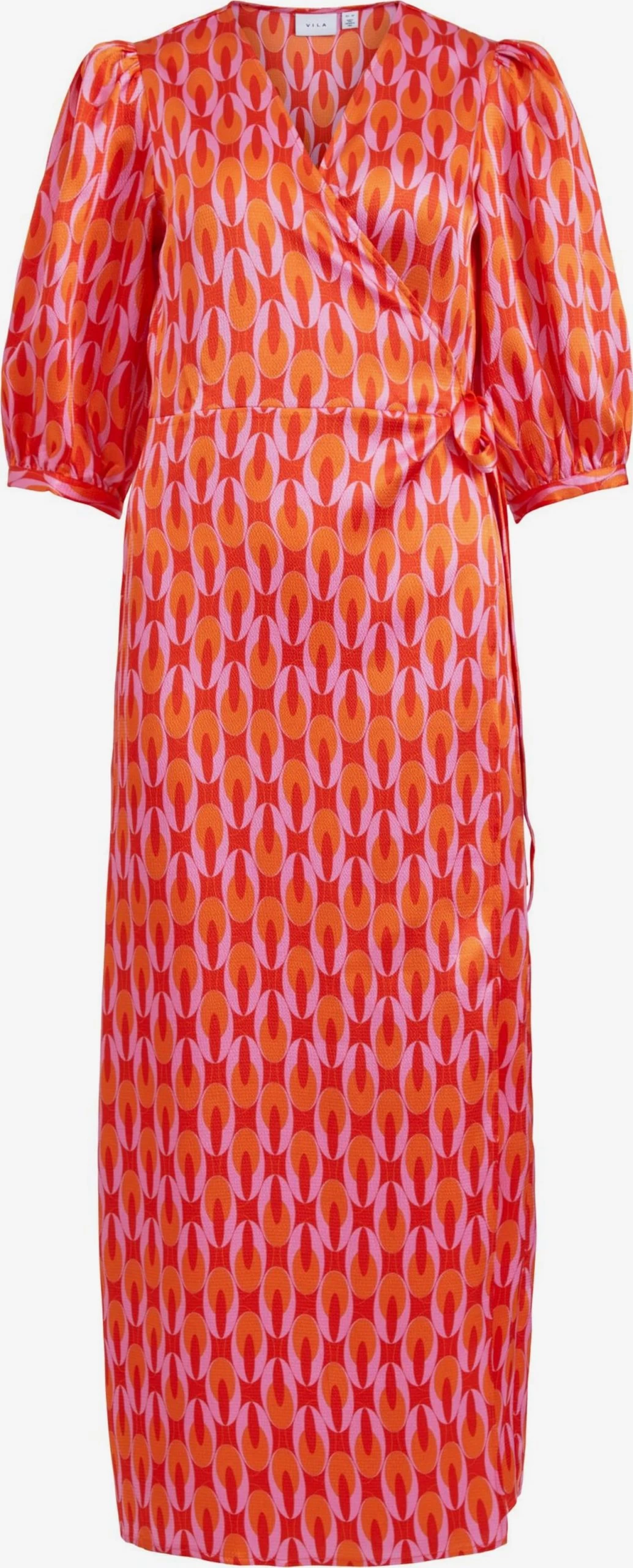 Vila Maxi Jurken Jurk Camila Dames Mandarijn / Kreeft 3 Vila Maxi Jurken Jurk Camila Dames Mandarijn / Kreeft