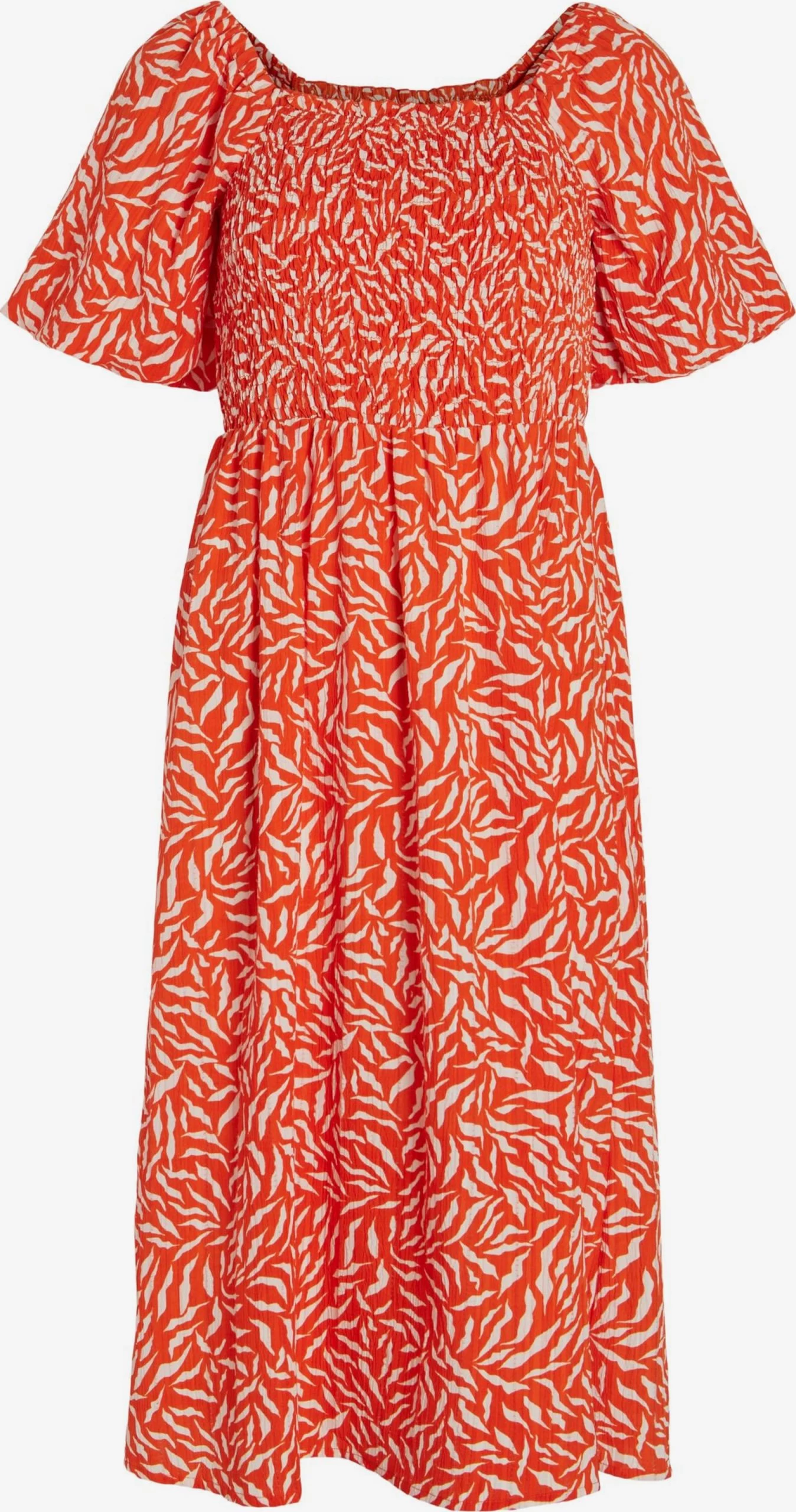 Vila Midi Jurken Jurk Aria Dames Oranje 3 Vila Midi Jurken Jurk Aria Dames Oranje