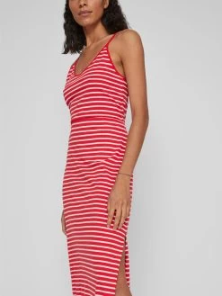 Vila Jerseyjurken Jurk DARLING Dames Vuurrood -Vila 22c5722e58d063809b44df9e67fd8fef