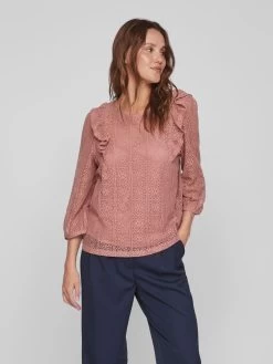 Vila Kanten Blouses Blouse Nesa Dames Oudroze 11 Vila Kanten Blouses Blouse Nesa Dames Oudroze -Vila 246faf45d04dc74f62743c78fdb75d99