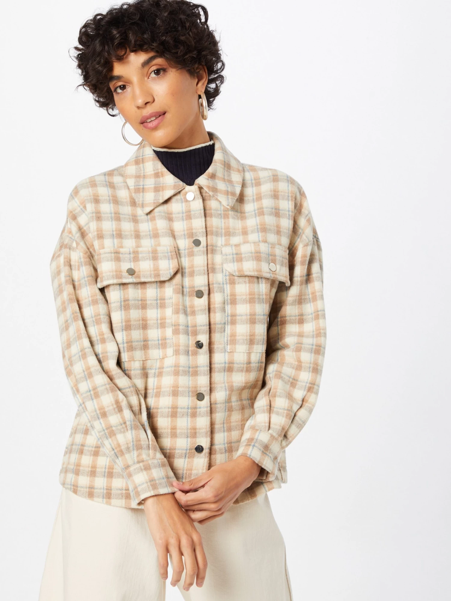 Vila Tussenjassen Tussenjas SARAS Dames Beige 7 Vila Tussenjassen Tussenjas SARAS Dames Beige - Afbeelding 5