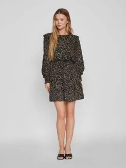 Vila Blouses & Tunieken Blouse Dames Zwart -Vila 24839f1e9fb989d377466a116deafb61