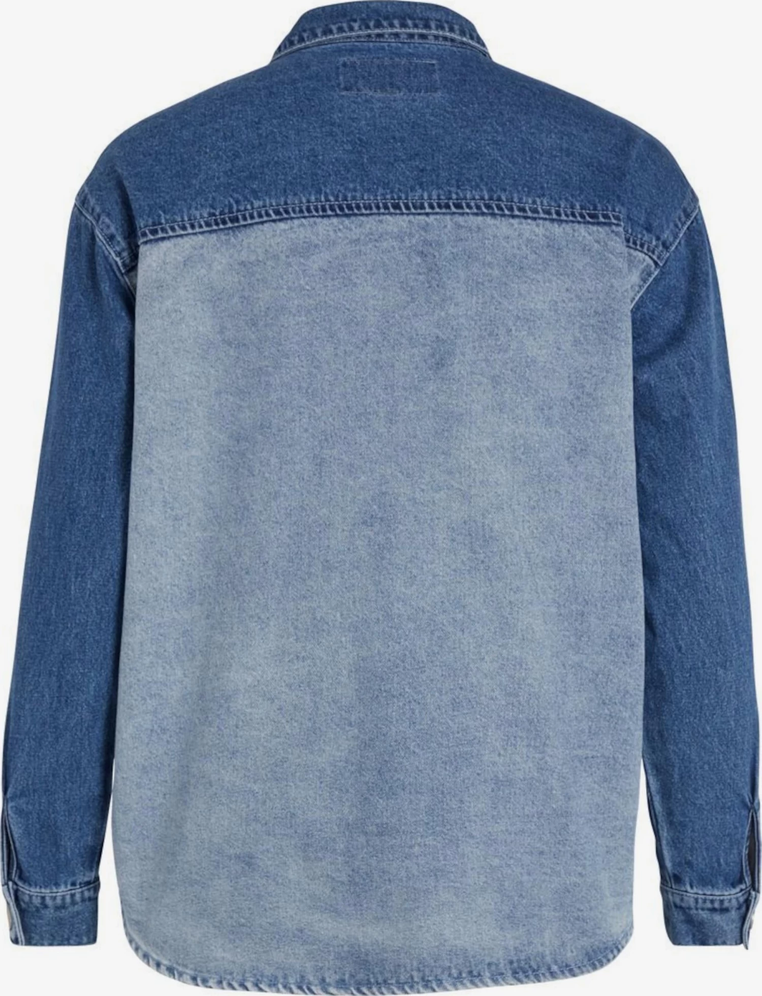 Vila Spijkerblouses Blouse Dames Blauw 4 Vila Spijkerblouses Blouse Dames Blauw - Afbeelding 2