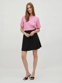 Vila Mini Rokken Rok Vivero Dames Zwart -Vila 259627a0bbe03323a787e65a1fd81dbf