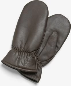 Vila Handschoenen Wanten Dames Bruin