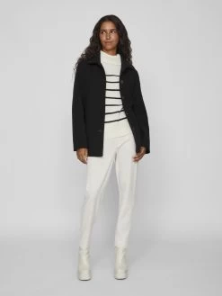 Vila Tussenjassen Tussenjas Lidra Dames Zwart -Vila 27245a733a18e8895cdfca8ca9e52e54