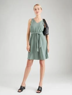 Vila Zomerjurken Zomerjurk KRISTINA LAIA Dames Donkergroen -Vila 27966cdb087be9d958dcc27e4d3329e5