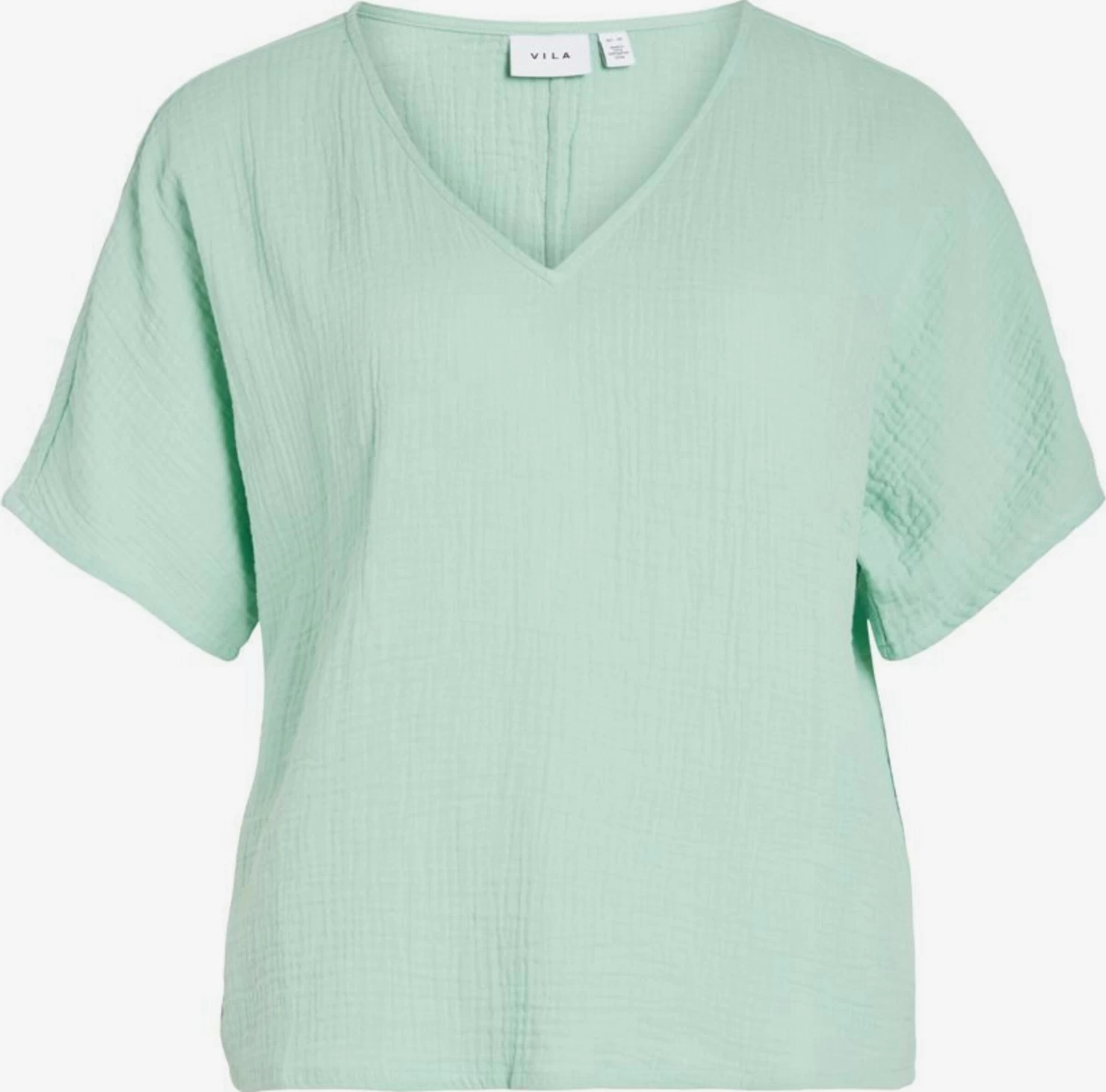 Vila T-shirts Shirt Dames Groen 3 Vila T-shirts Shirt Dames Groen