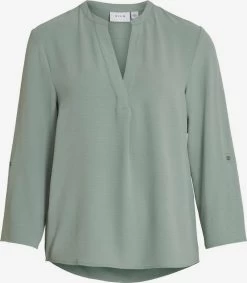 Vila Blouses Met Korte Mouw Blouse Dames Groen