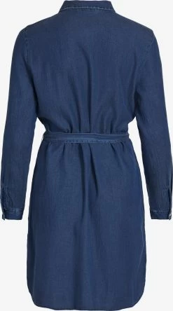 Vila Blousejurken Blousejurk Bista Dames Blauw -Vila 2aa66d37553ef40b8c5c9628b7df4f81
