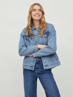 Vila Tussenjassen Tussenjas Dames Blauw -Vila 2b973da2a4ae977960b7aa56d8b868a4