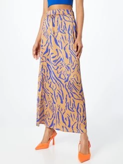 Vila Maxi Rokken Rok MOLLIE Dames Lichtbruin -Vila 2c1f30f1f0bfde78f688005f0ec434f6