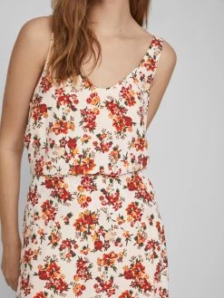 Vila Blouse Tops Blouse Lise Dames Beige -Vila 2cb08c07d29e10cdc0600d3e43451507