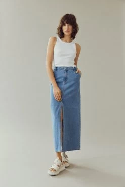 Vila Maxi Rokken Rok KIRA Dames Blauw 7 Vila Maxi Rokken Rok KIRA Dames Blauw -Vila 2cbe2f2fd23e916c9b0e984cf073ca22