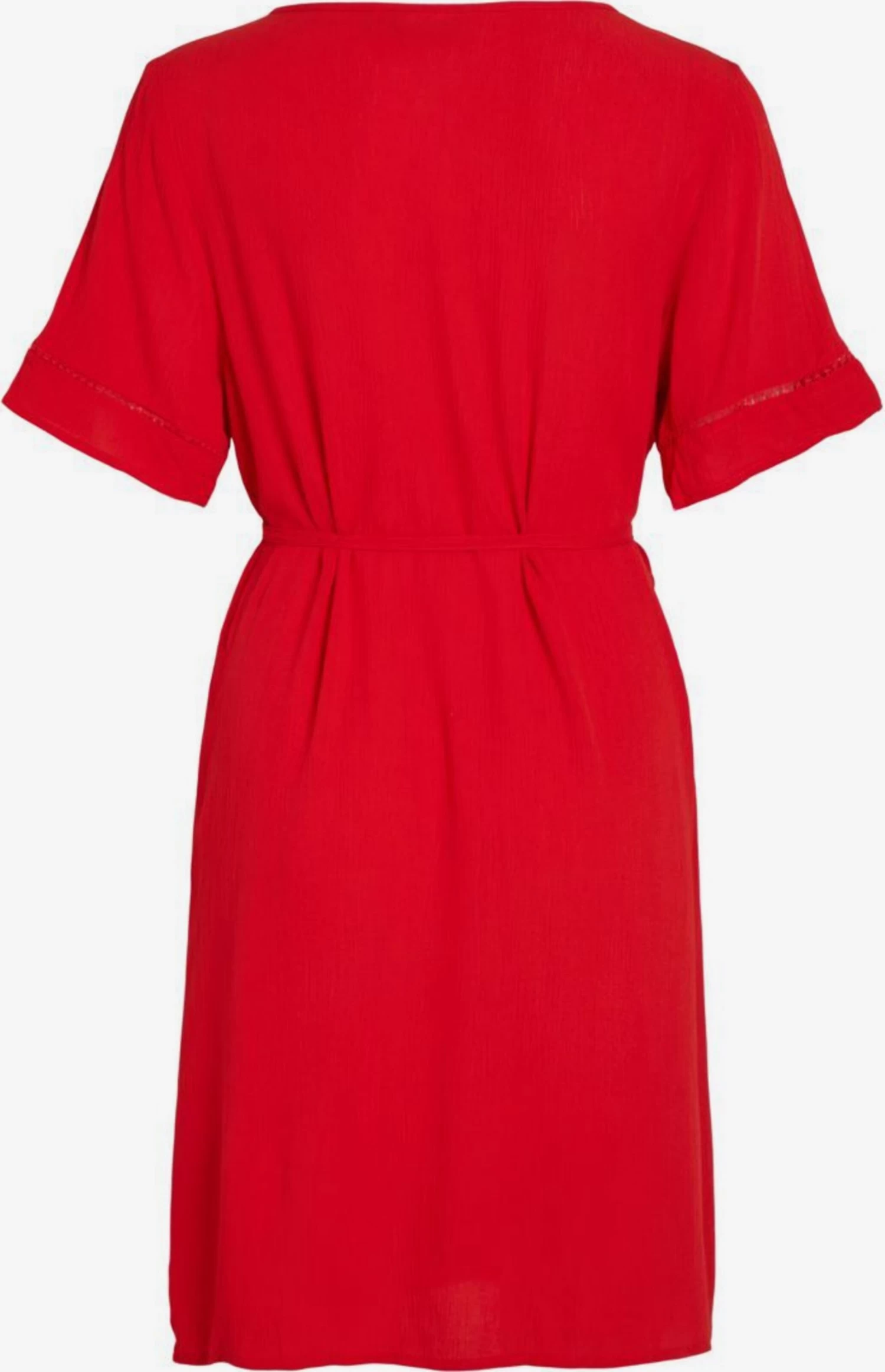 Vila Mini Jurken Jurk Dames Rood 4 Vila Mini Jurken Jurk Dames Rood - Afbeelding 2