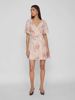 Vila Mini Jurken Jurk Lemony Dames Oudroze / Pastelroze -Vila 2d12bfc931ca108b2c460dc1b5e0c2e5