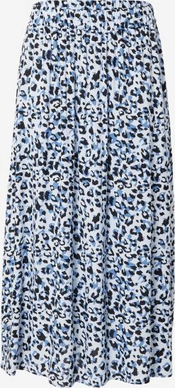 Vila Midi Rokken Rok PAYA Dames Pastelblauw / Lichtblauw