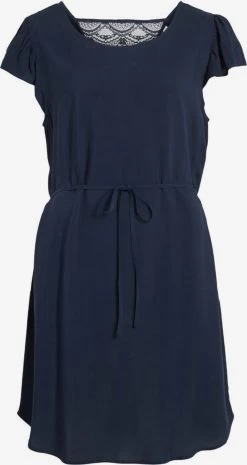 Vila Mini Jurken Jurk Dames Navy