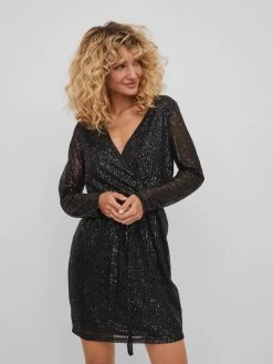 Vila Cocktailjurken Cocktailjurk Dames Zwart 11 Vila Cocktailjurken Cocktailjurk Dames Zwart -Vila 2da87d656689f2b05180ce476c603a21