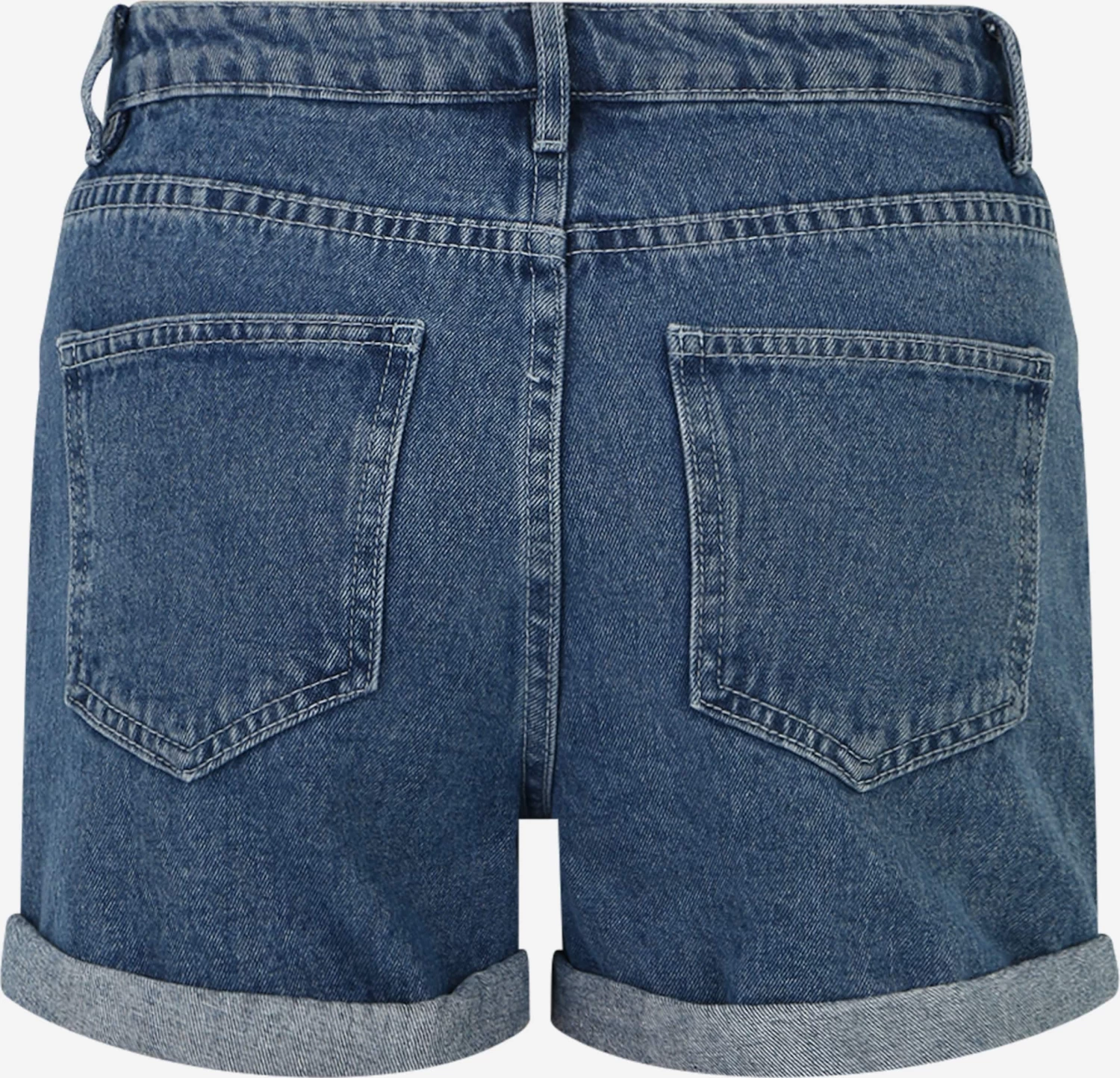 Vila Denim Shorts Regular Jeans Dames Blauw 3 Vila Denim Shorts Regular Jeans Dames Blauw - Afbeelding 2