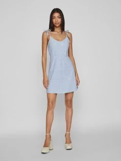 Vila Zomerjurken Zomerjurk KAWA Dames Lichtblauw -Vila 313d589425a9fd93c1f8653b7b5b4ebb