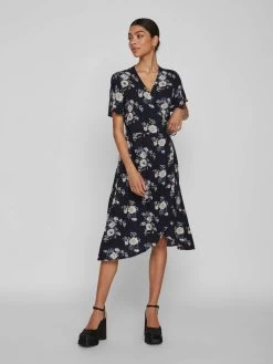 Vila Mini Jurken Jurk Dames Marine / Navy / Lichtblauw 11 Vila Mini Jurken Jurk Dames Marine / Navy / Lichtblauw -Vila 31904dd5cdfe015e0018a419c7b8aeb2