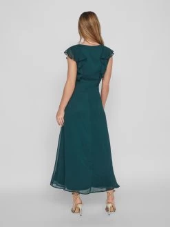 Vila Maxi Jurken Jurk Rilla Dames Donkergroen 12 Vila Maxi Jurken Jurk Rilla Dames Donkergroen -Vila 31934628838da2b4e7be29a41ed9318d