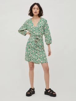 Vila Mini Jurken Jurk EASY JOSE Dames Groen -Vila 31d9bbbc986776e48999156978606510