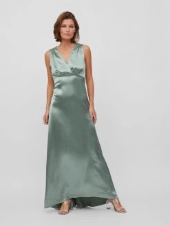 Vila Avondjurken Avondjurk Sittas Dames Pastelgroen -Vila 321b7198b76b7193f5318666079b0737