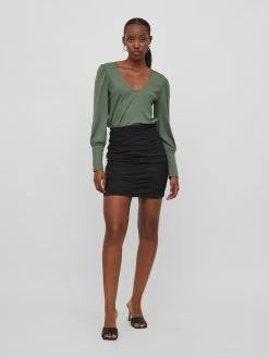 Vila Mini Rokken Rok JOSA Dames Zwart -Vila 32c143390c59bb6a540565accb30c6ff