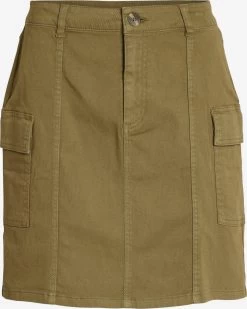 Vila Mini Rokken Rok CARGA Dames Olijfgroen
