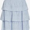 Vila Mini Rokken Rok Kawa Dames Lichtblauw -Vila 3525cd48b19694d9a4d1b860158ba3bd
