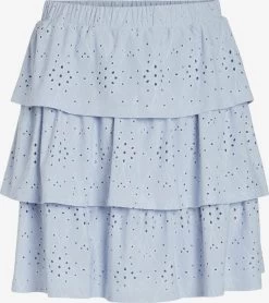 Vila Mini Rokken Rok Kawa Dames Lichtblauw