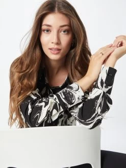 Vila Overhemden Blouse Dames Zwart -Vila 3526c1b1032d4846fd363904831fbc29