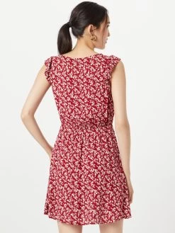 Vila Mini Jurken Jurk Sanne Dames Robijnrood -Vila 3776c077c75fd39d824f4eb18ccc0422