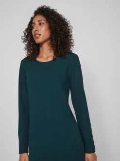 Vila Jerseyjurken Jurk ARMERONE Dames Donkergroen 15 Vila Jerseyjurken Jurk ARMERONE Dames Donkergroen -Vila 37a42ed64604cf85d59d347779582c51