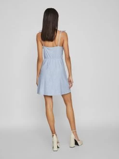 Vila Zomerjurken Zomerjurk KAWA Dames Lichtblauw -Vila 386f2032b0c839c9c05ddf7847aeb42b